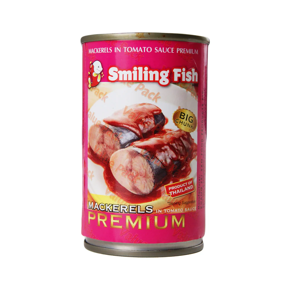 Smiling Fish Mackerels in Tomato Sauce - 155g
