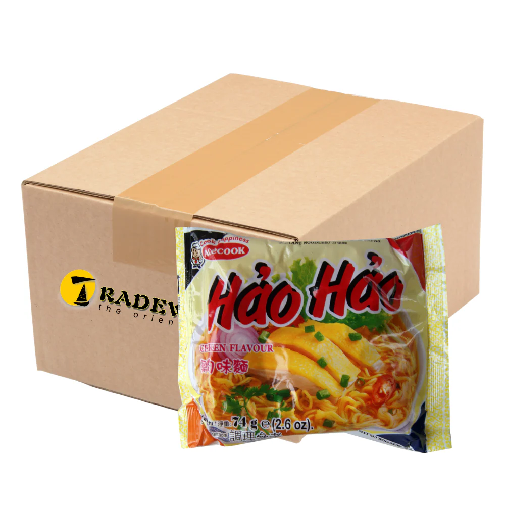 Acecook Hao Hao Chicken Flavour Instant Noodles - 30x75g