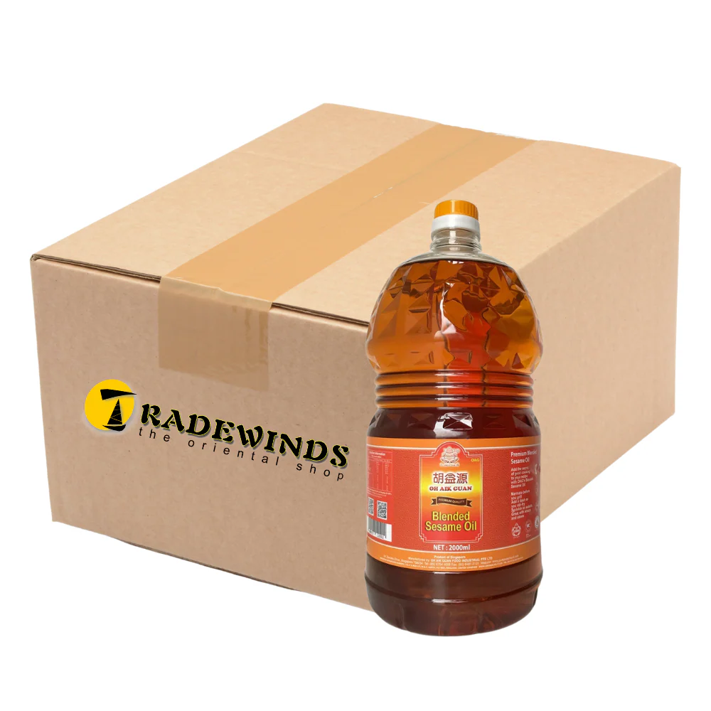 Oh Aik Guan Blended Sesame Oil - 6x2L