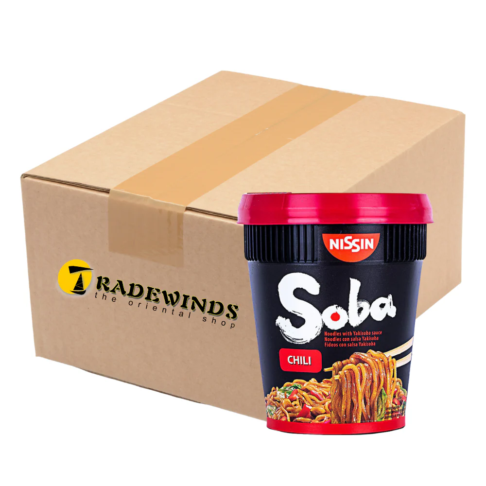 Nissin Soba Chilli Pot Noodle - 8 Pots