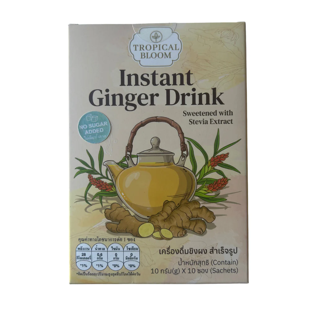 Tropical Bloom Instant Ginger Drink - 100g