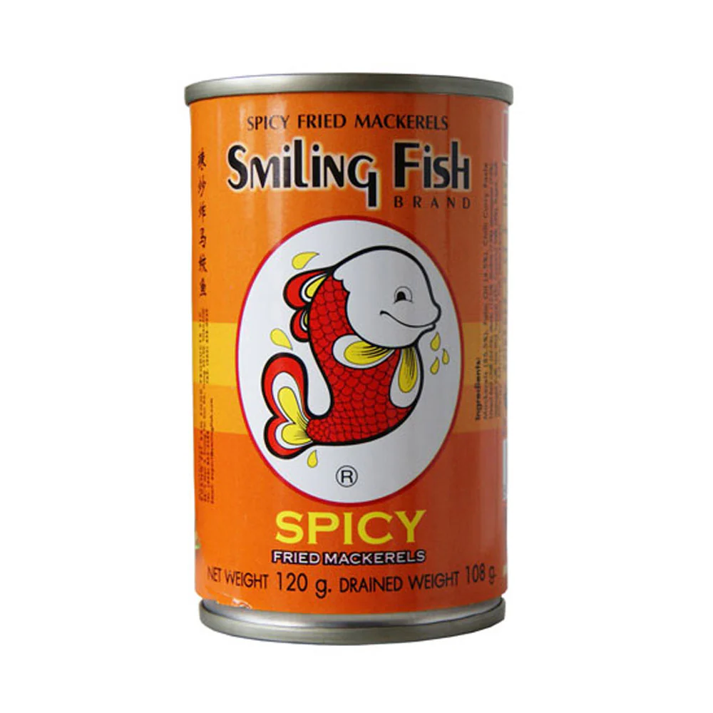Smiling Fish Spicy Fried Mackerels - 120g