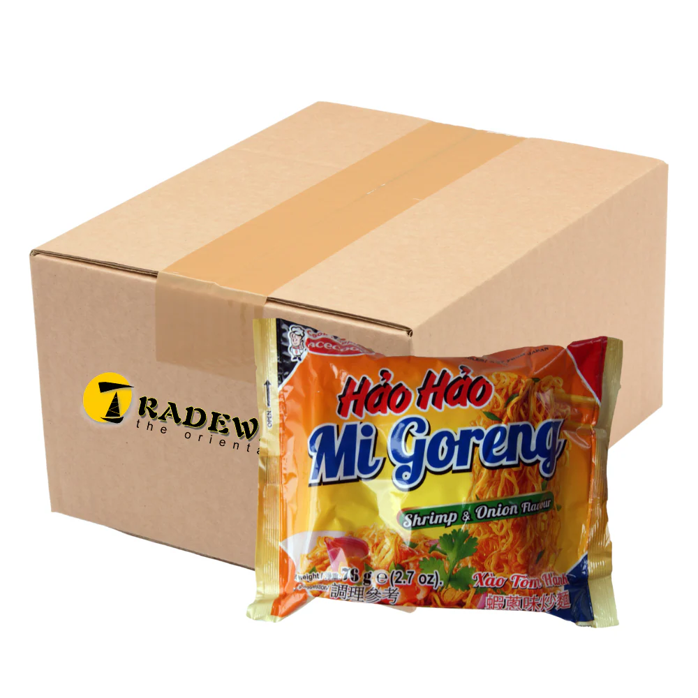 Acecook Hao Hao Mi Goreng Shrimp & Onion Flavour Instant Noodles - 30x76g