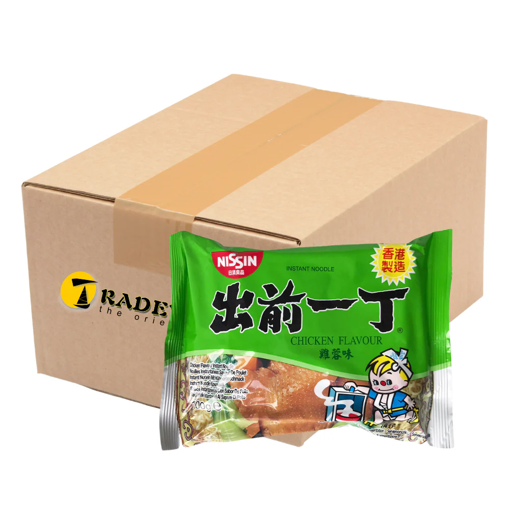 Nissin Chicken Flavour Noodles Hong Kong Variety - 30 Packets