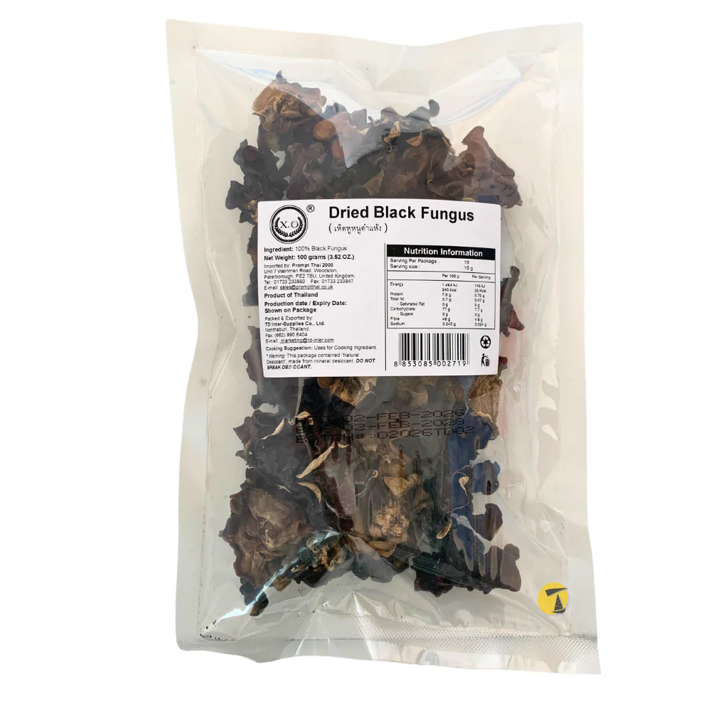 X.O Dried Black Fungus - 100g