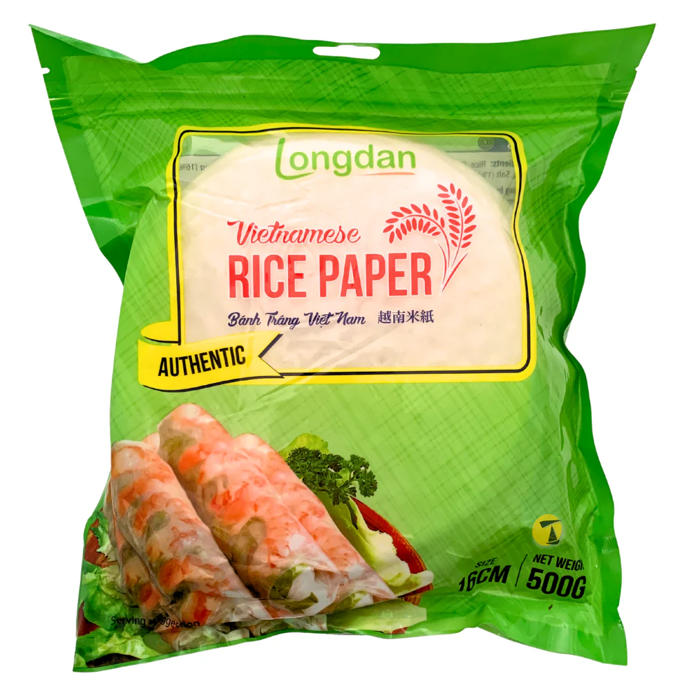 Longdan Vietnamese Rice Paper (16cm) - 500g