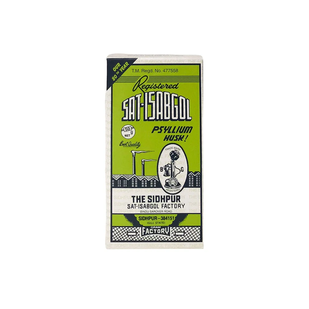 Telephone Brand Sat-Isabgol Psyllium Husk - 50g