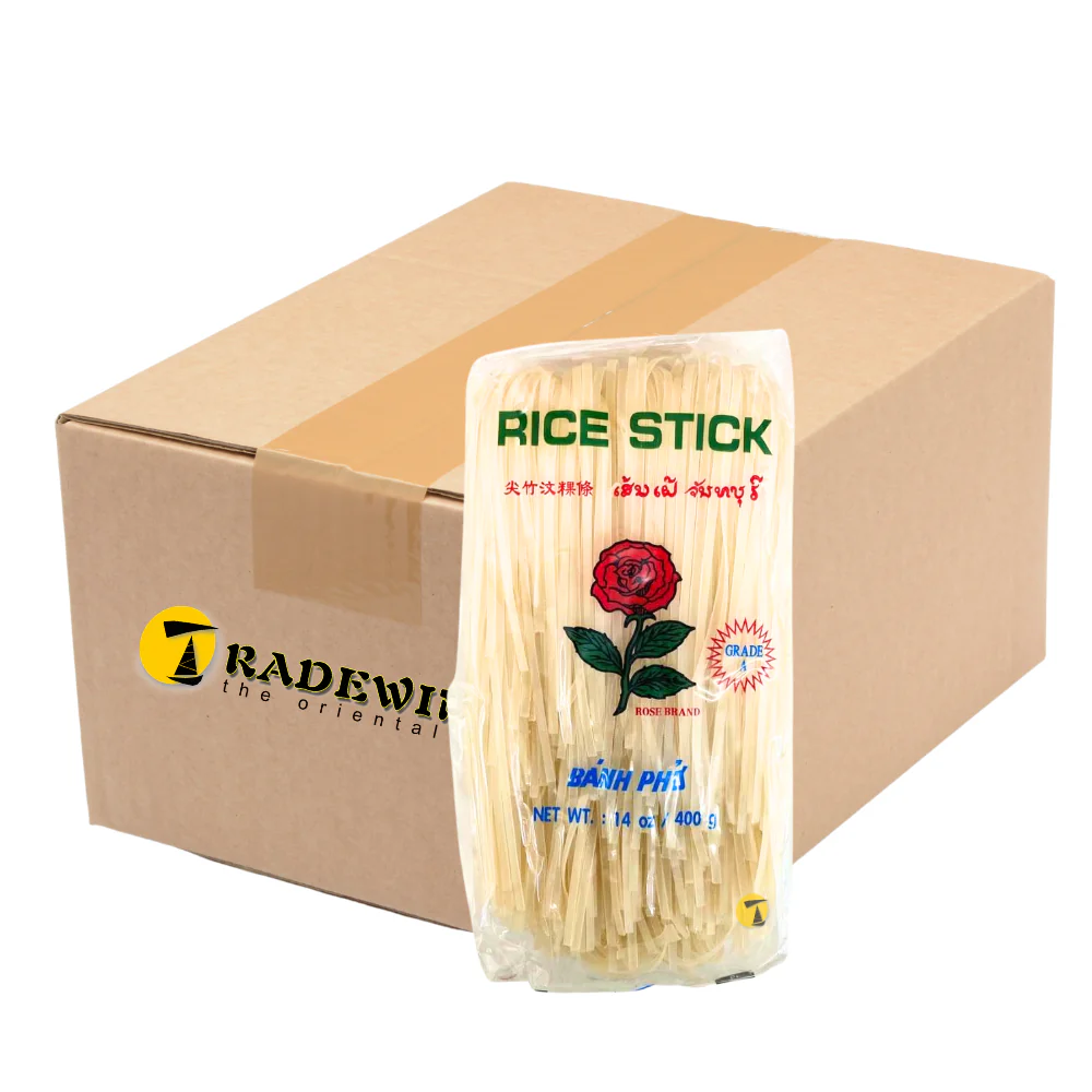 Rose 3mm Rice Sticks - 30x400g