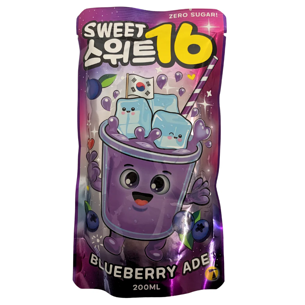 Sweet 16 Blueberry Ade [No Sugar] - 200ml