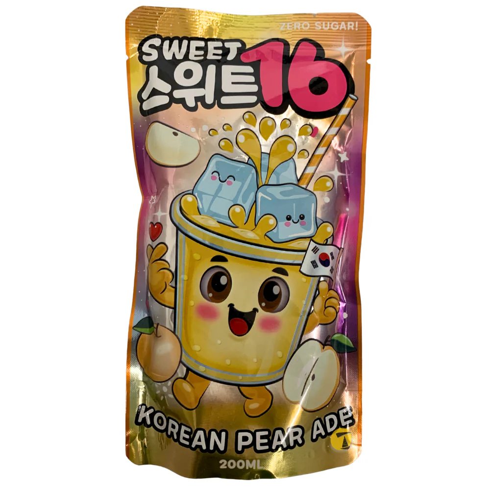 Sweet 16 Korean Pear Ade [No Sugar] - 200ml
