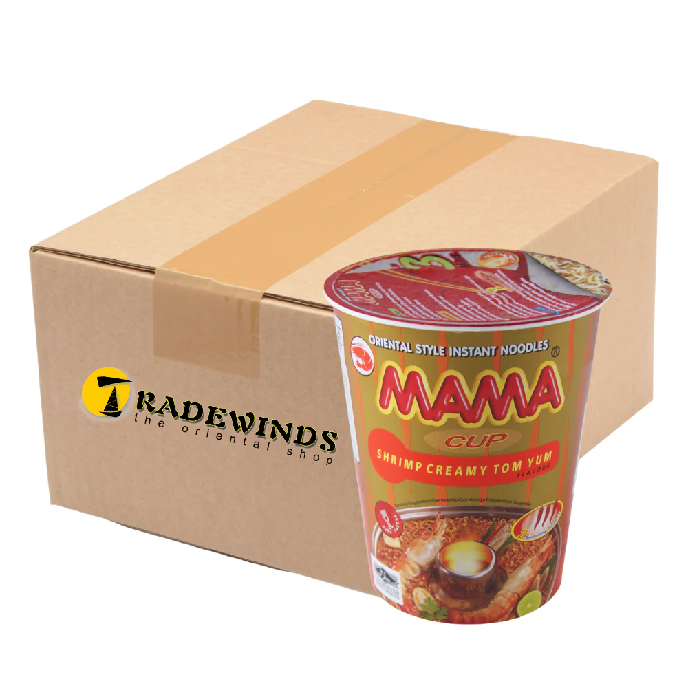 Mama Cup Noodles Shrimp Creamy Tom Yum Flavour - 12x70g