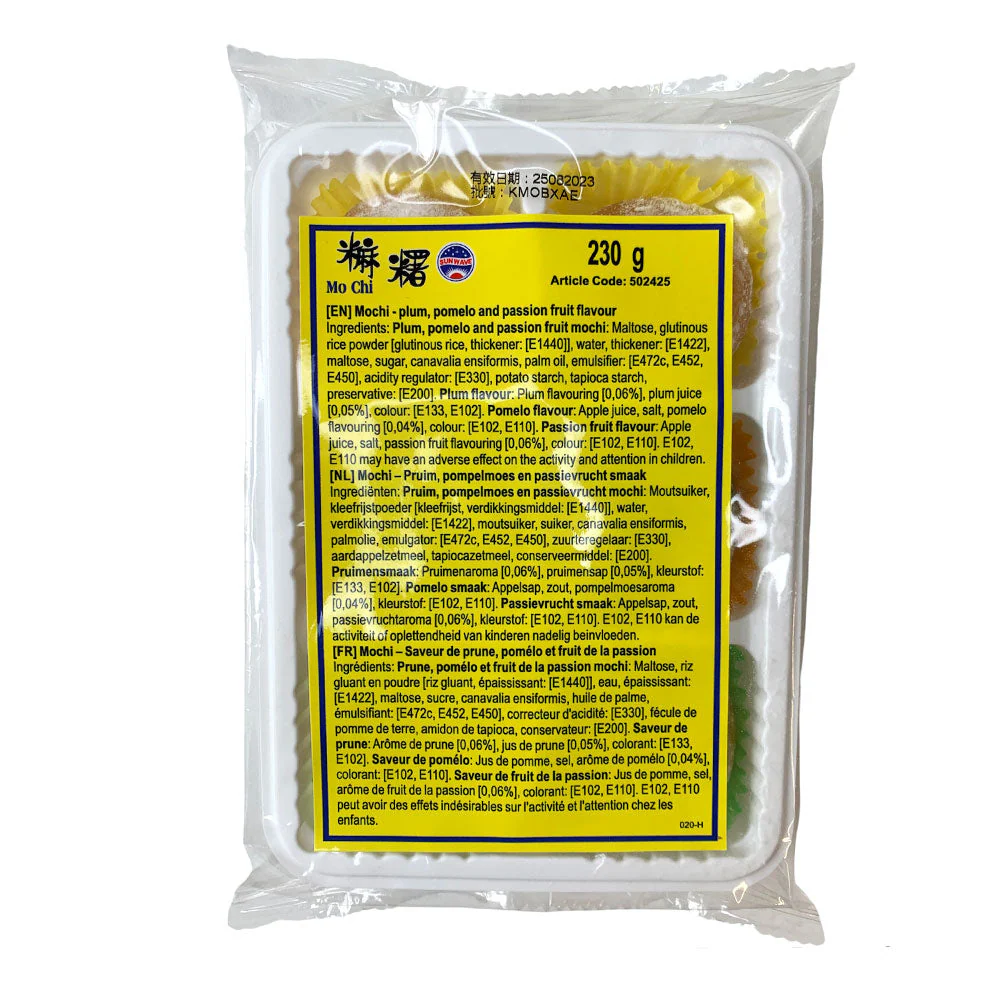 Sunwave Japanese Style Assorted Fruit Mochi - 230g