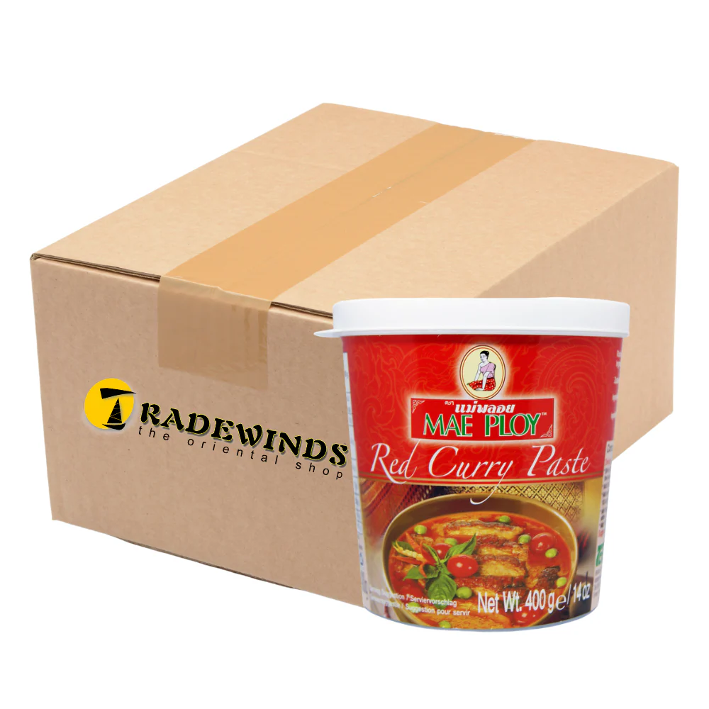 Mae Ploy Red Curry Paste - 24x400g