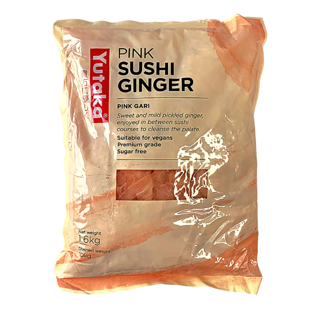 Yutaka Pink Sushi Ginger - 10x1.6kg