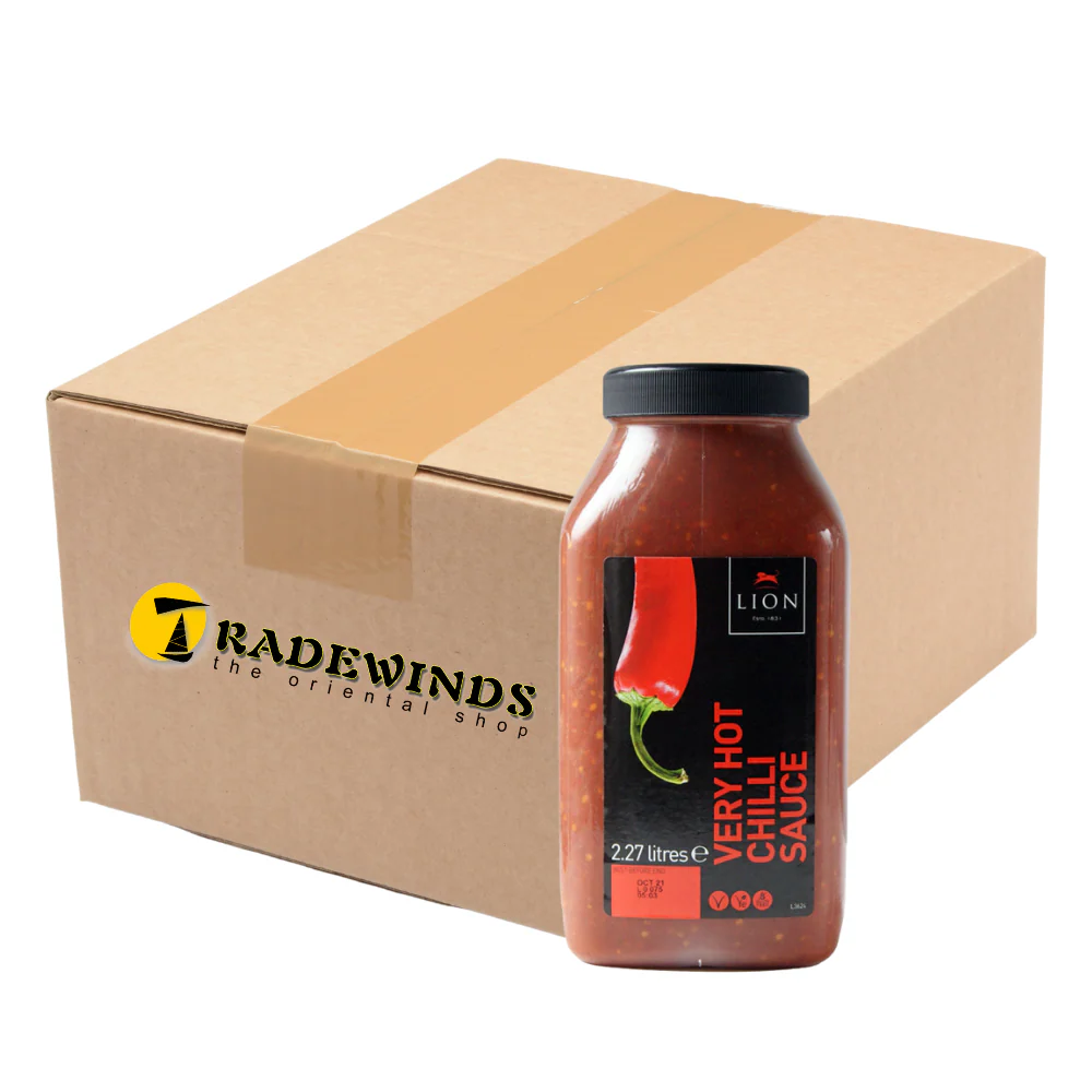 Lion Very Hot Chilli Sauce - 2 x 2.27L