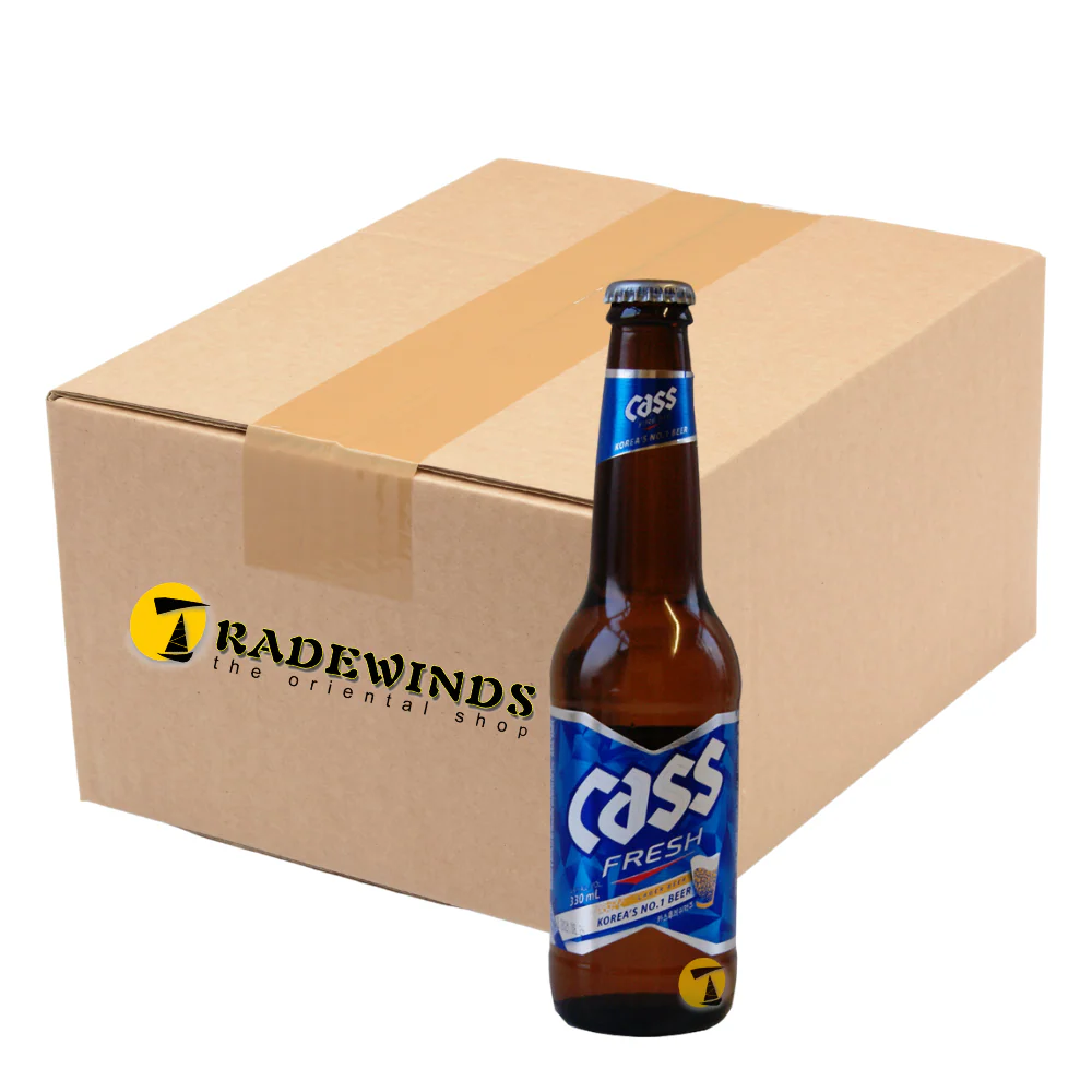 Cass Fresh Lager Beer - 24x330ml
