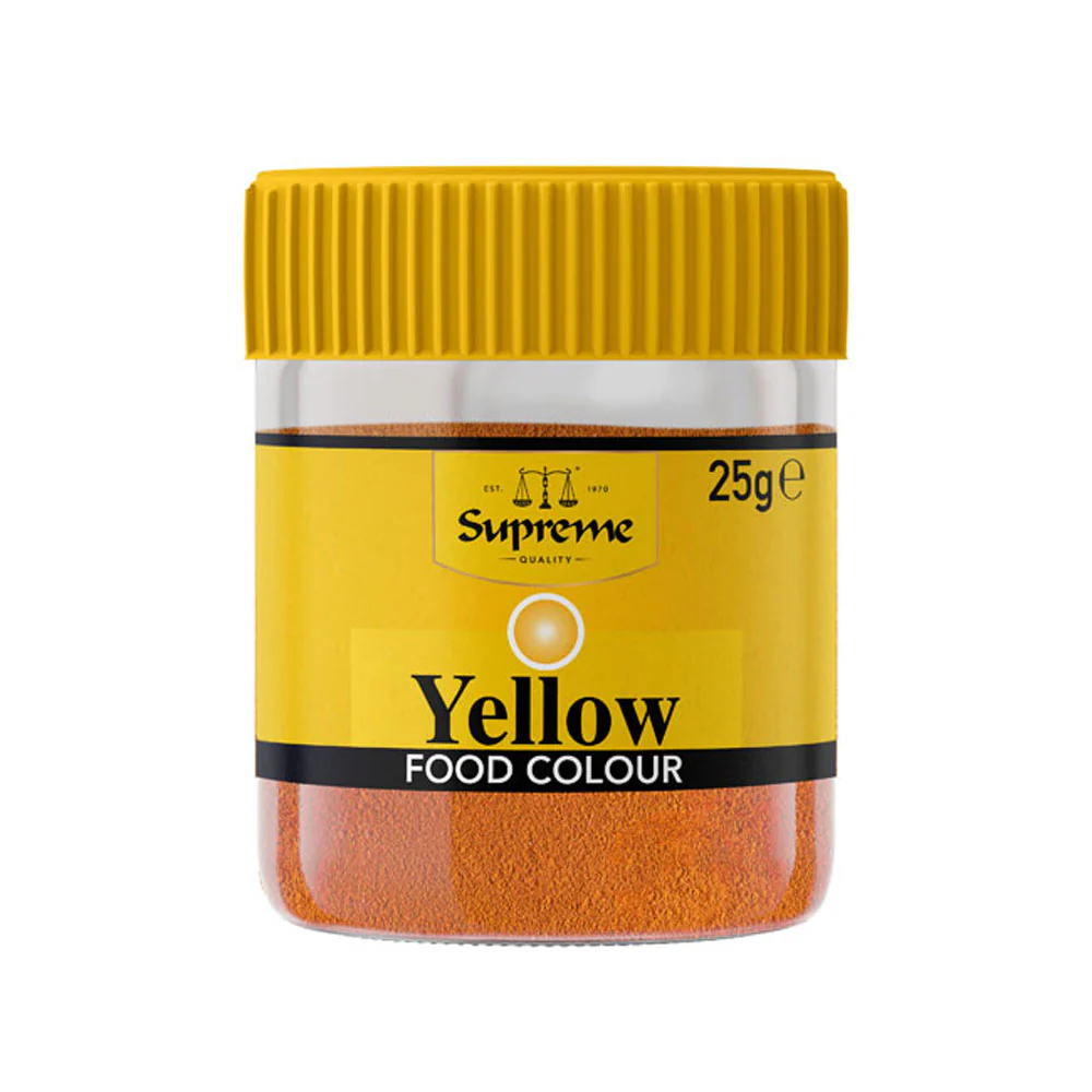 Supreme Yellow Food Colour - 25g