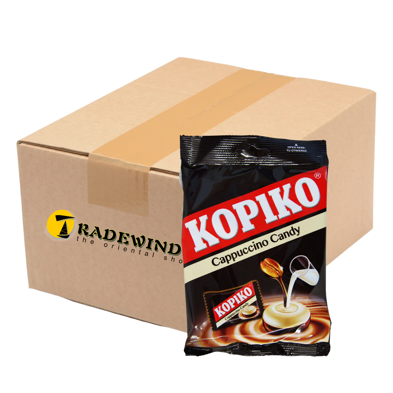 Kopiko Cappuccino Candy Bag - 12x100g