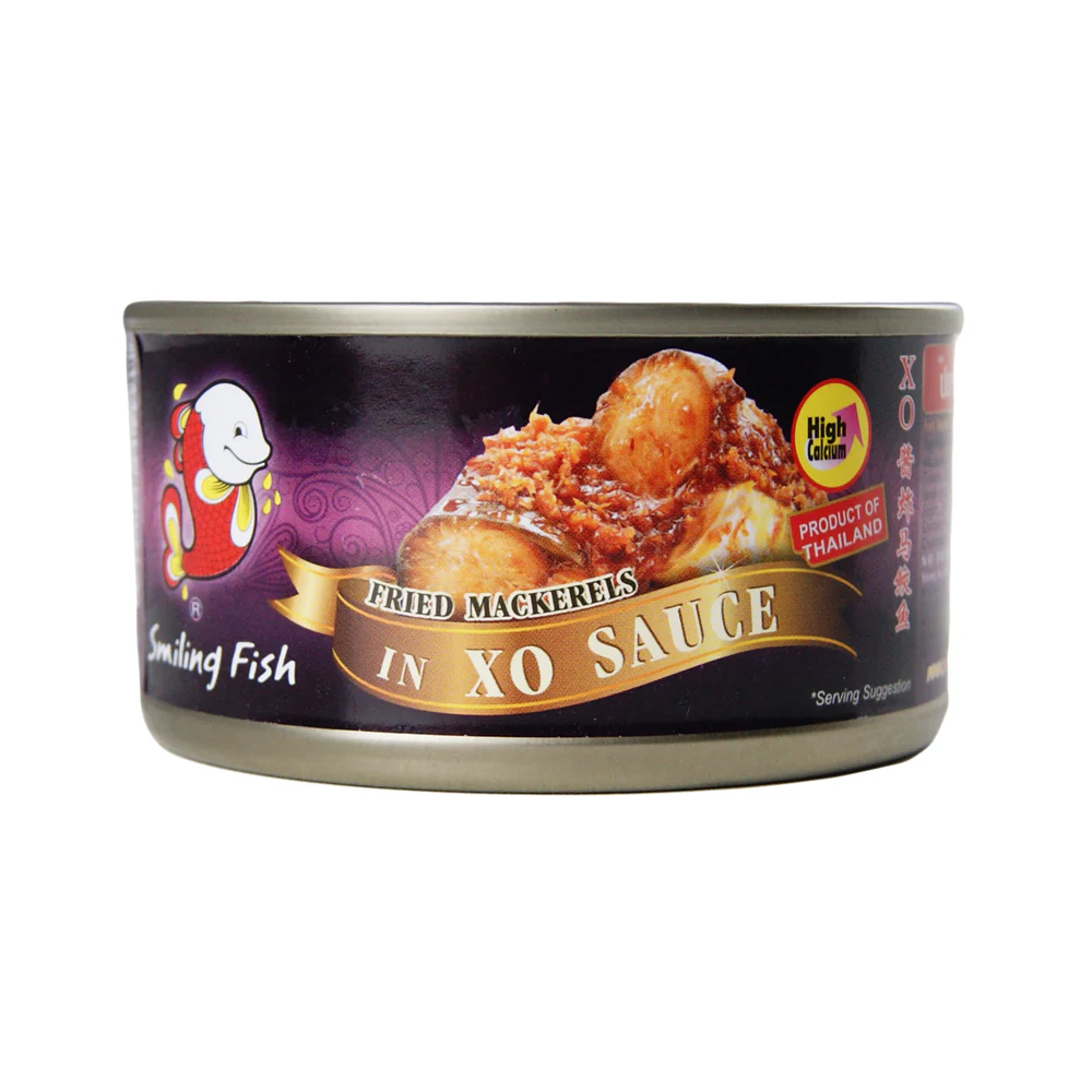 Smiling Fish Fried Mackerels in XO Sauce - 160g