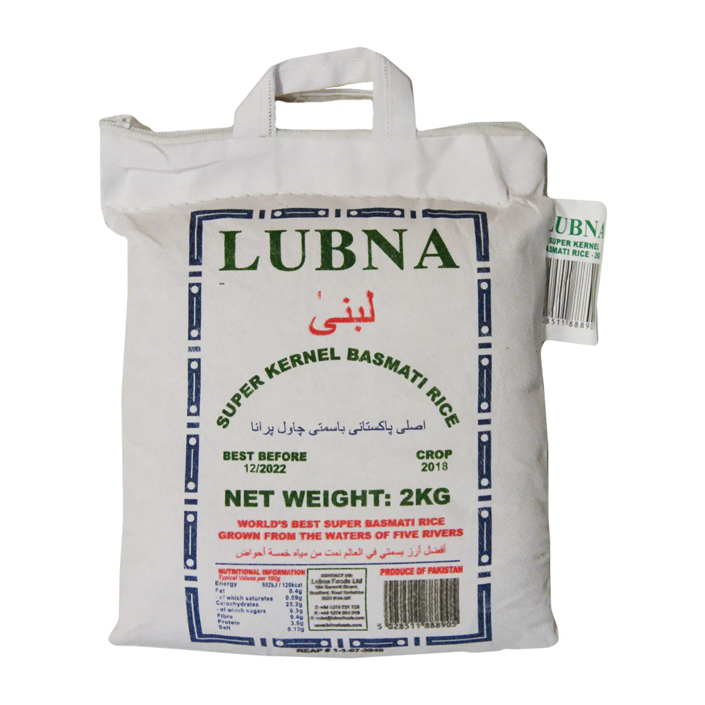 Lubna Basmati Rice - 2kg