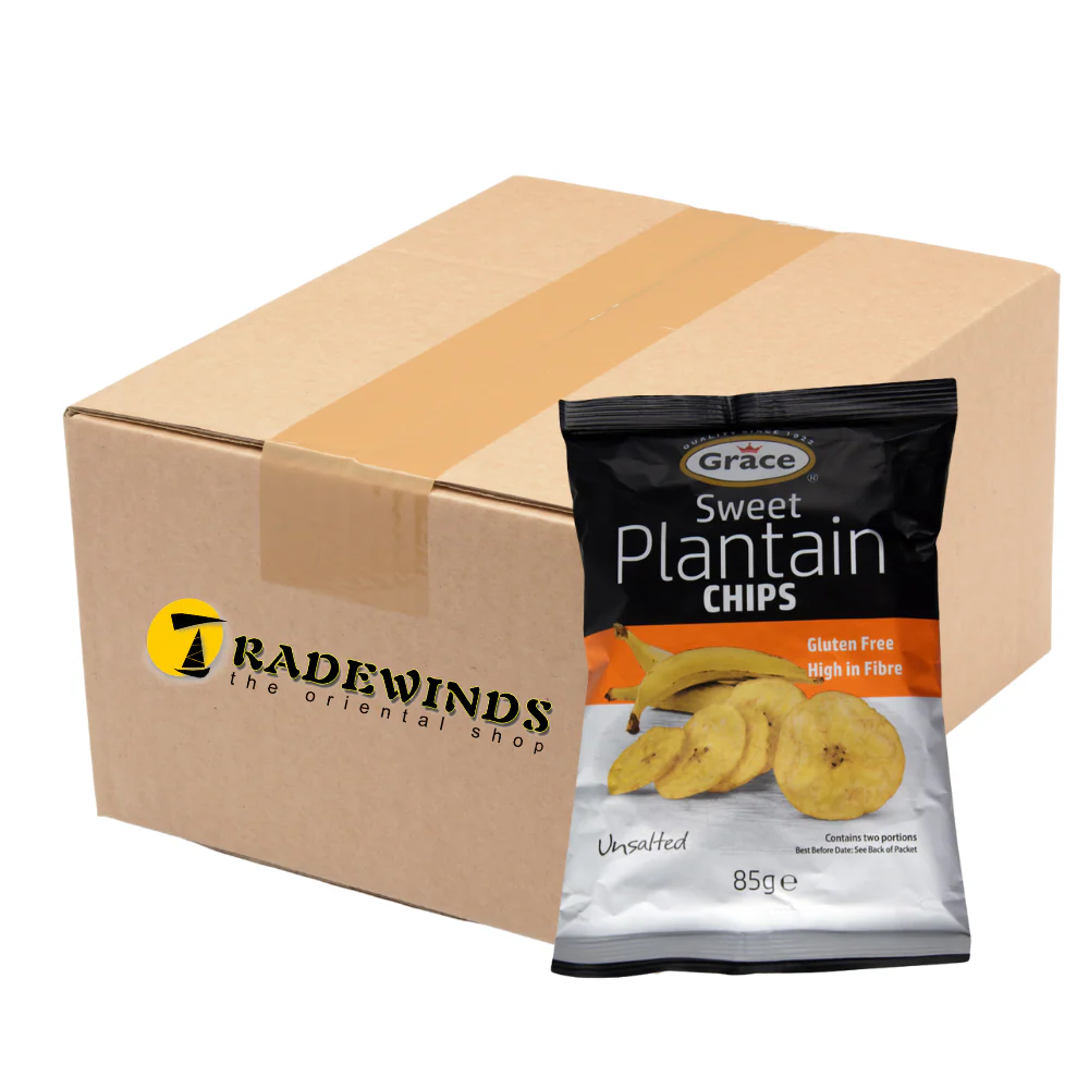Grace Sweet Plantain Chips - 9x85g