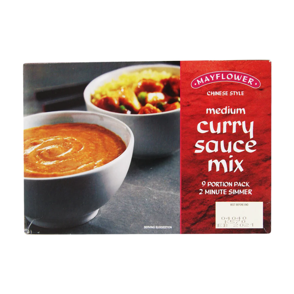 Mayflower Medium Curry Sauce Mix - 255g