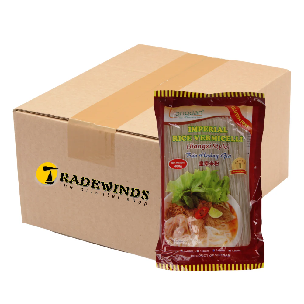 Longdan 1.6mm Imperial Rice Vermicelli Jiangxi Style - 30x400g