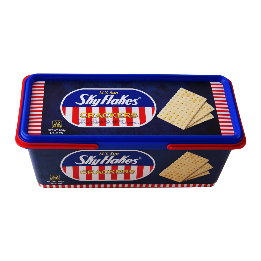 M.Y. San SkyFlakes Crackers - 800g Tub