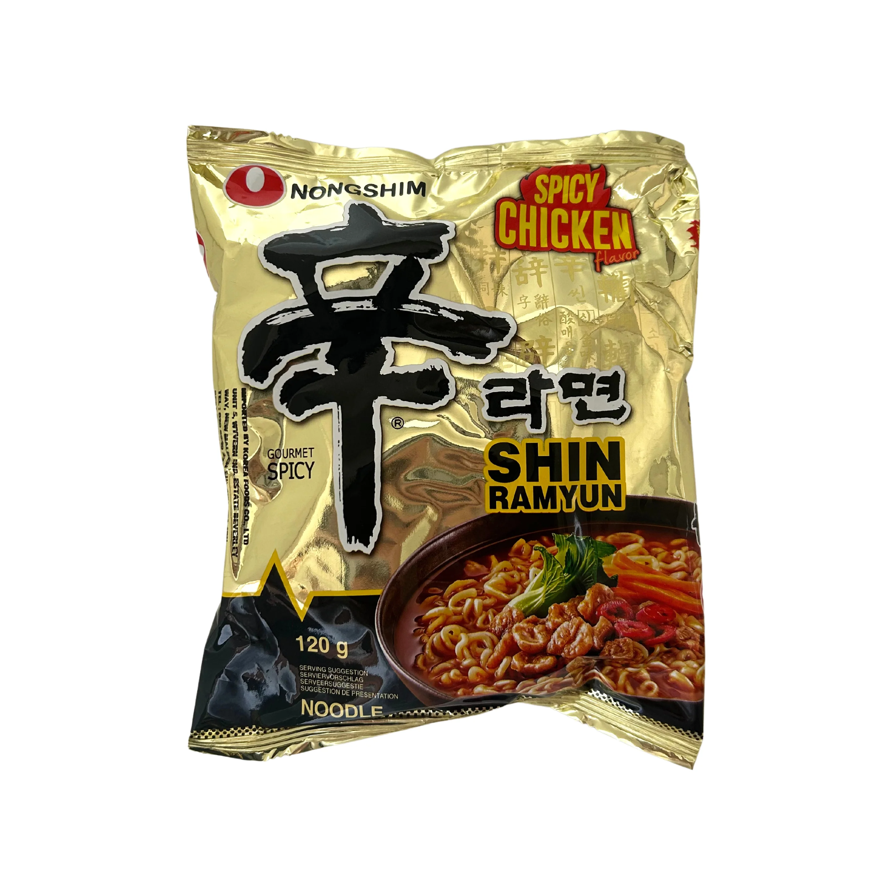 Nong Shim Shin Ramyun Spicy Chicken Noodle - 120g