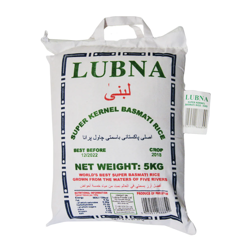 Lubna Basmati Rice - 5kg