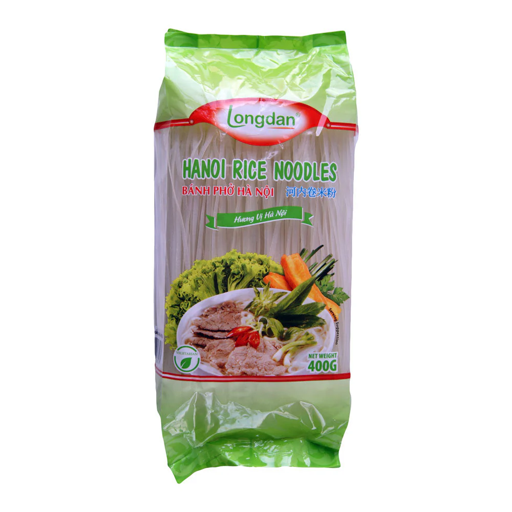 Longdan Ha Noi Rice Noodles - 30x400g