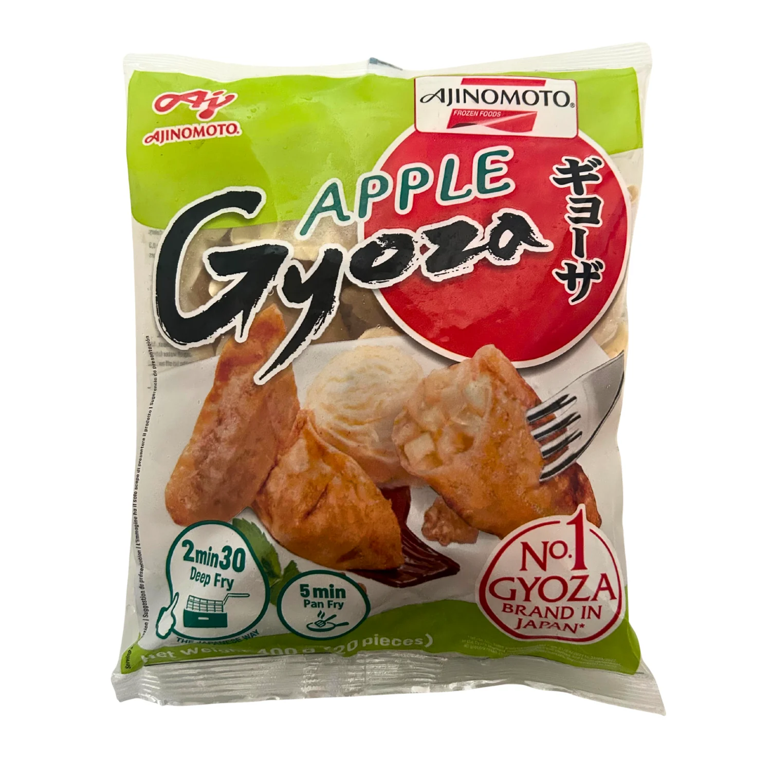 Ajinomoto Apple Gyoza (20 Pieces) - 400g [FROZEN]