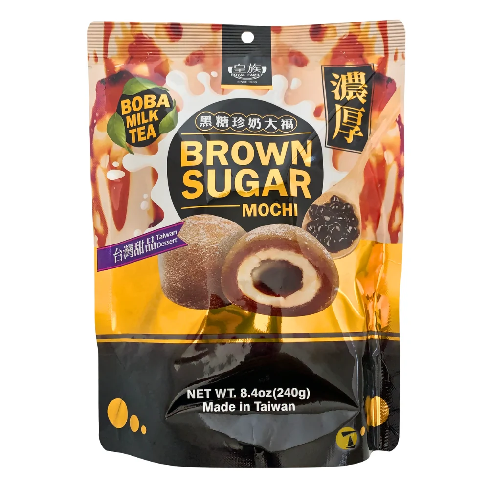 Royal Family Bubble Milk Tea Brown Sugar Mochi - 240g