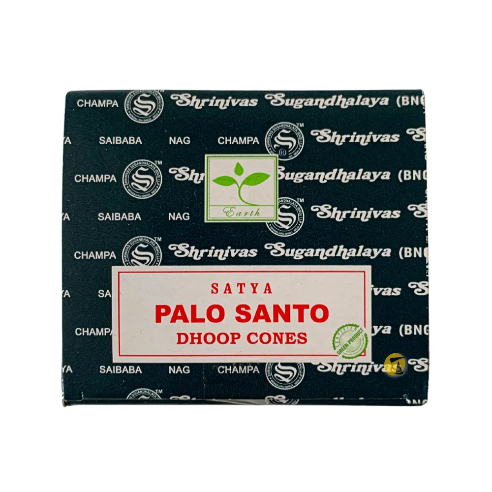 Satya Palo Santo Dhoop Cones - 12 Cones