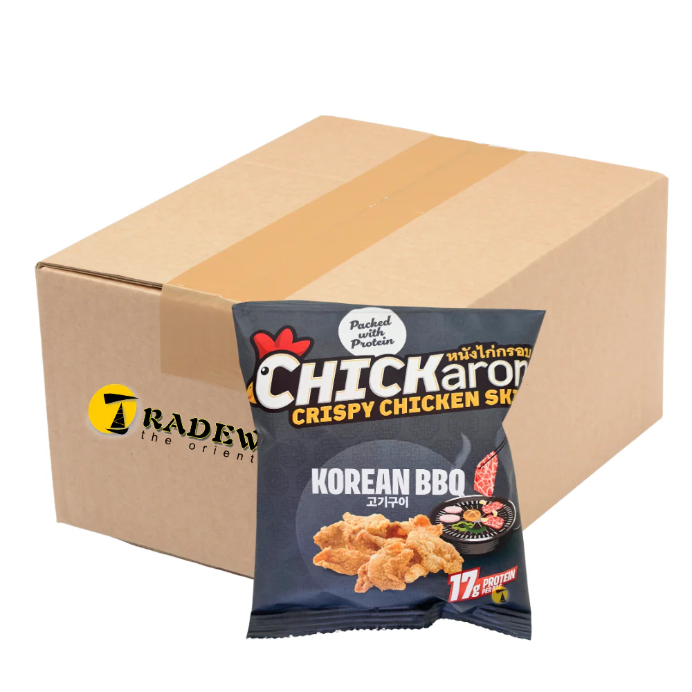 Chickaron Crispy Chicken Skin Korean BBQ - 10x40g