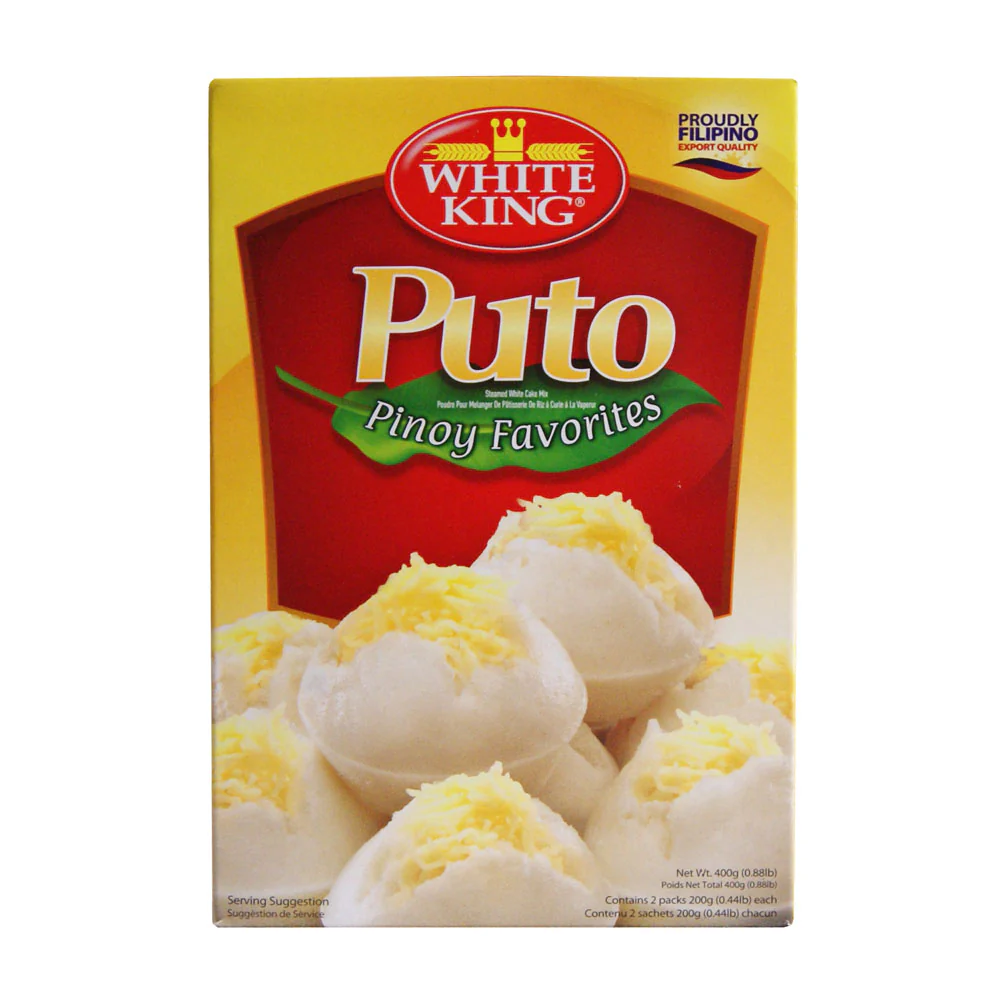 White King Puto Steamed White Cake Mix - 400g