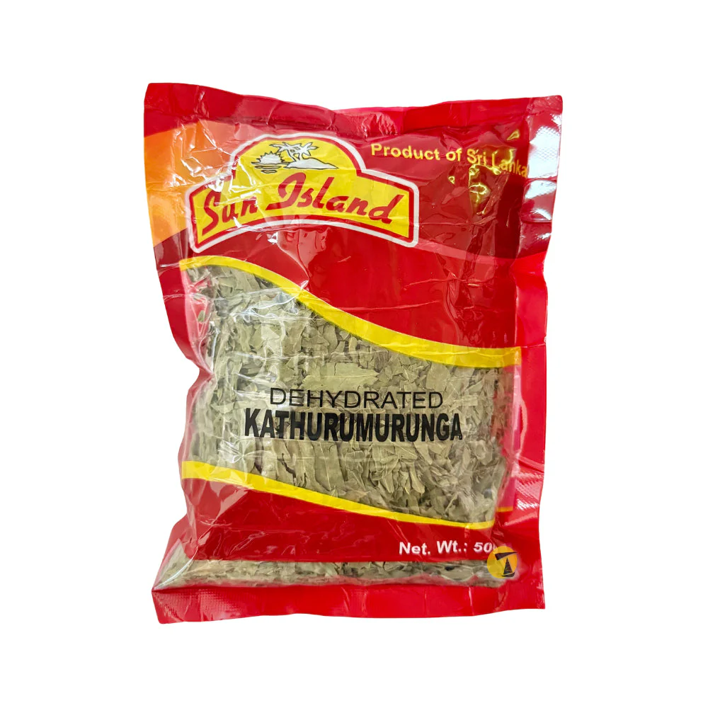Sun Island Dehydrated Kathurumurunga (Sesbania) Leaves - 50g