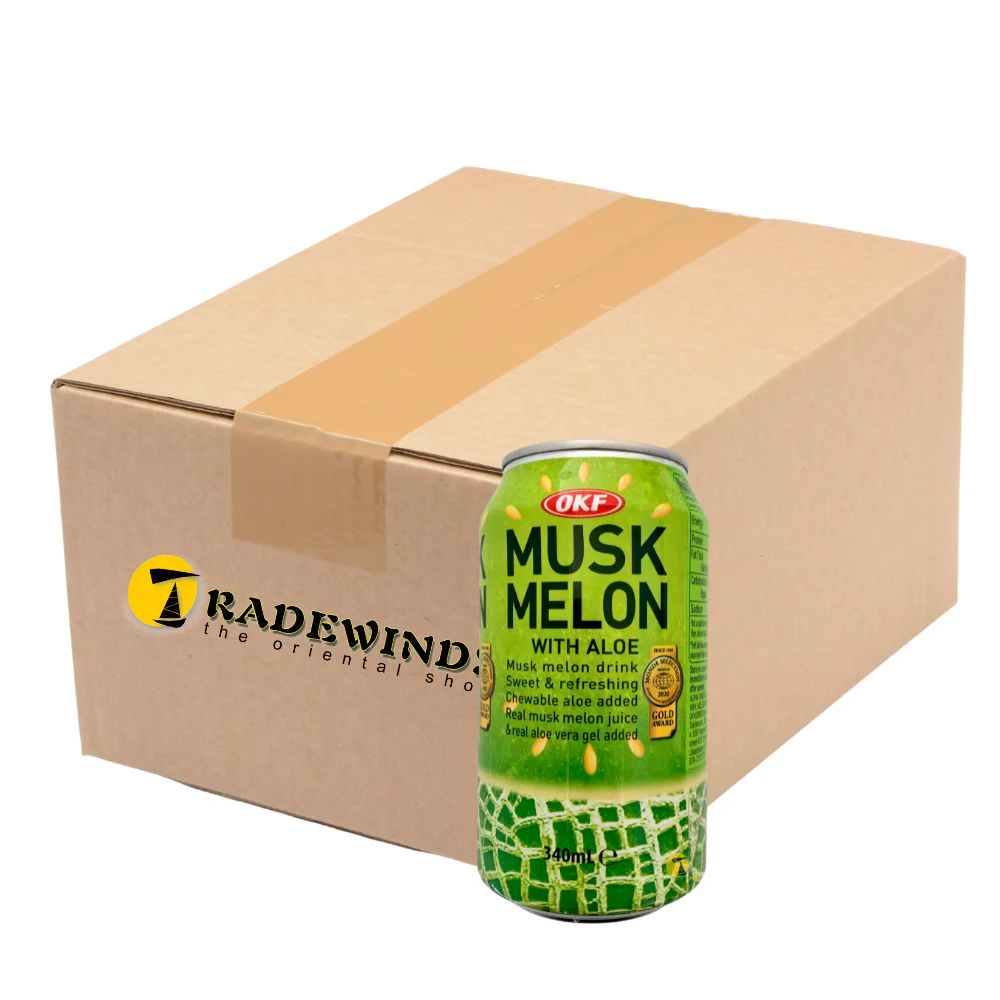 OKF Musk Melon with Aloe Drink - 20x340ml