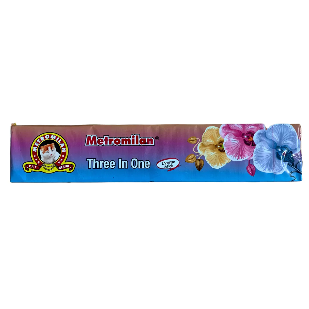 Metromilan 3 in 1 Incense Sticks - 24 Sticks