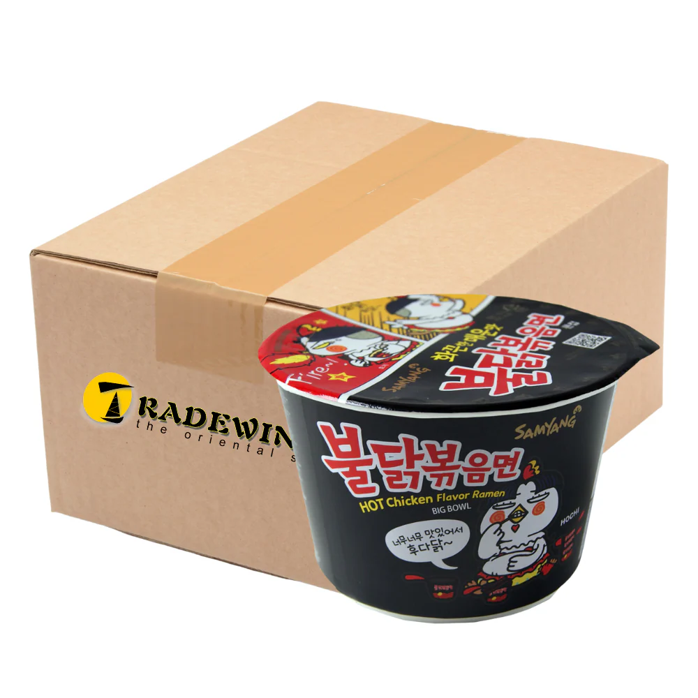 Samyang Hot Chicken Big Bowl Ramen Noodles - 16x105g
