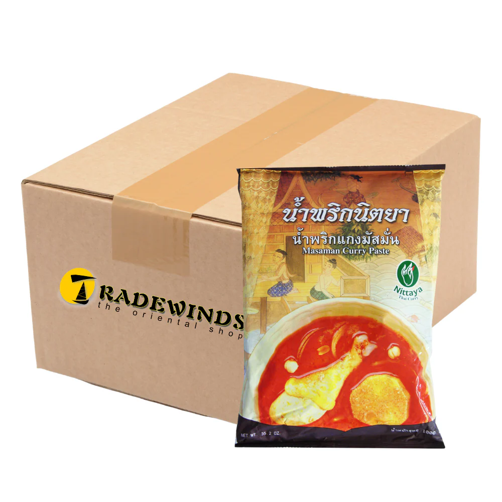 Nittaya Masaman Thai Curry Paste - 10x1kg