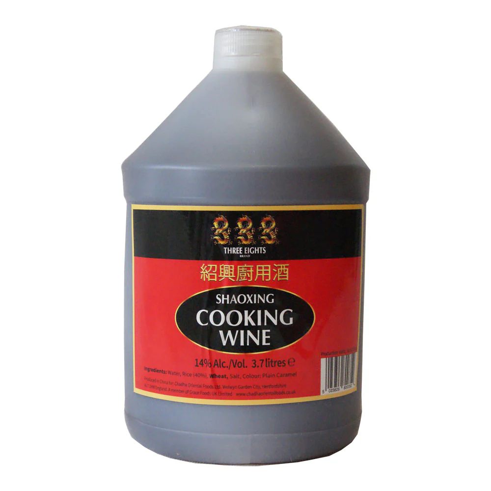 Three Eights Brand Shaoxing Cooking Wine - 3.7L