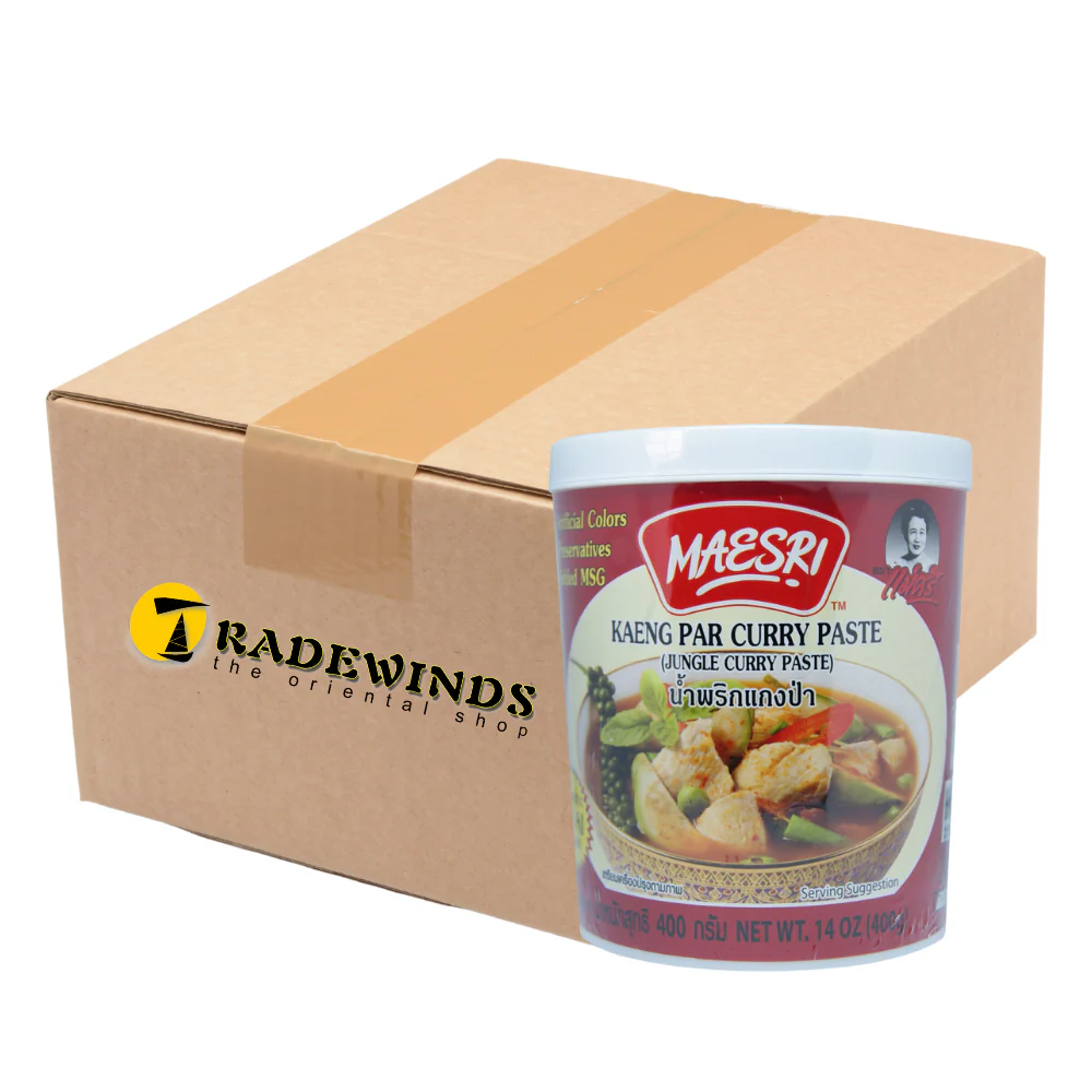 Maesri Kaeng Par Curry Paste - 12x400g