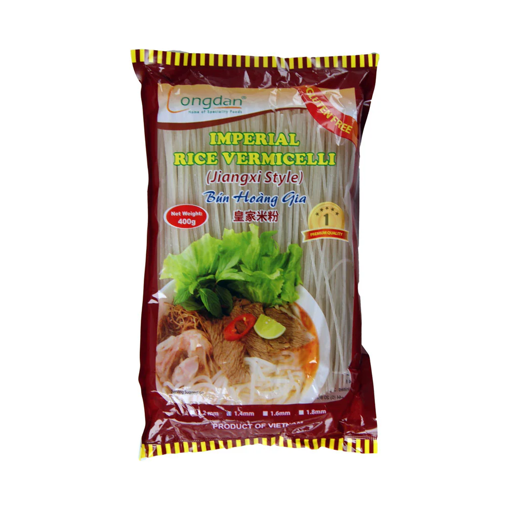 Longdan 1.4mm Imperial Rice Vermicelli Jiangxi Style - 400g