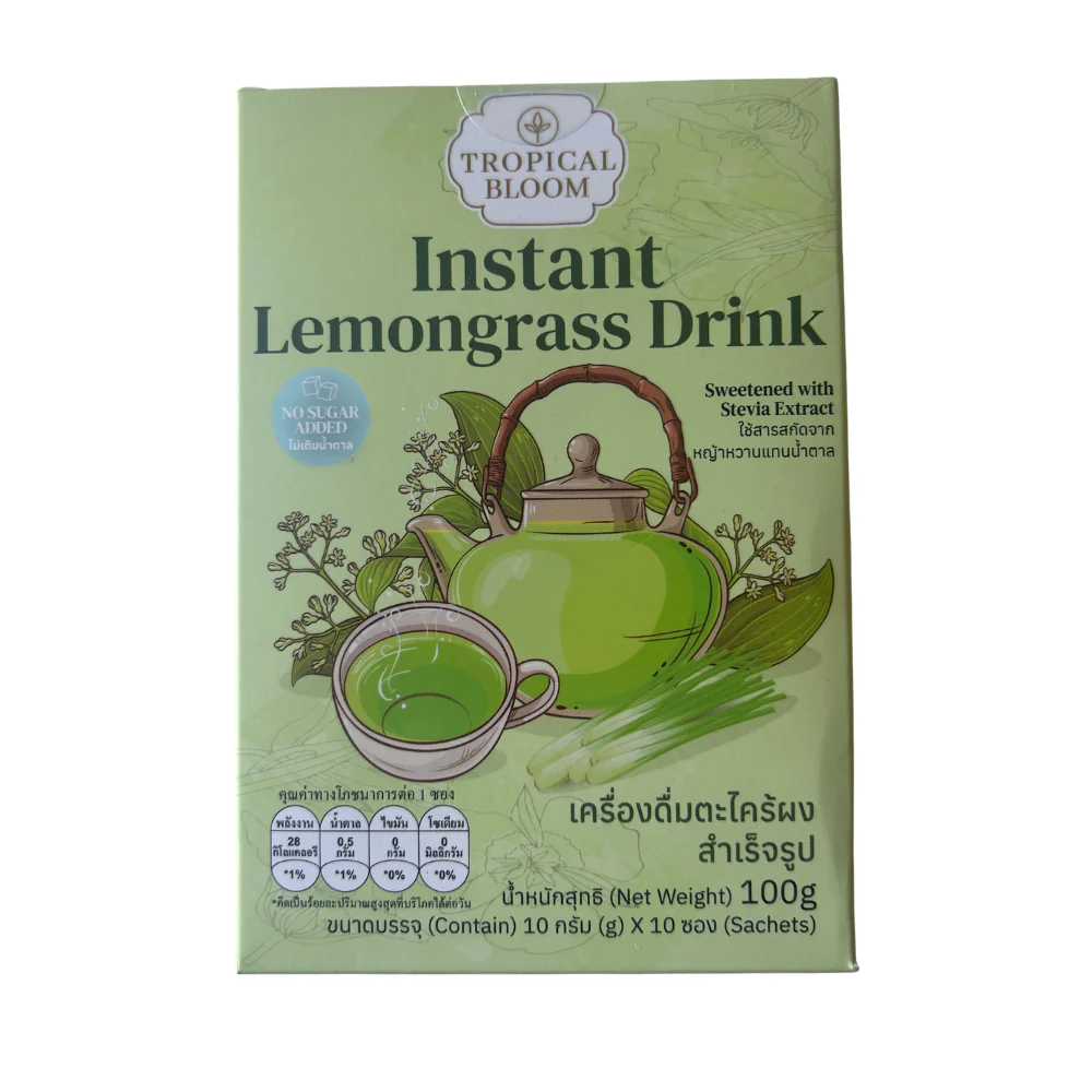 Tropical Bloom Instant Lemongrass Drink - 100g