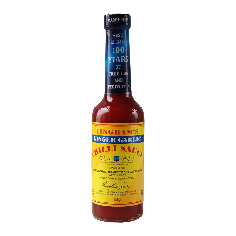 Lingham's Chilli Sauce Ginger & Garlic - 280ml