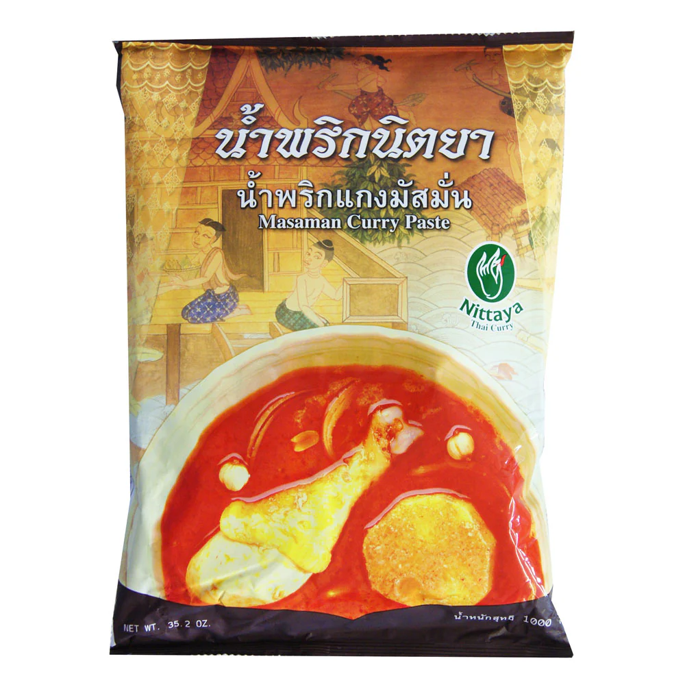 Nittaya Masaman Thai Curry Paste - 1kg