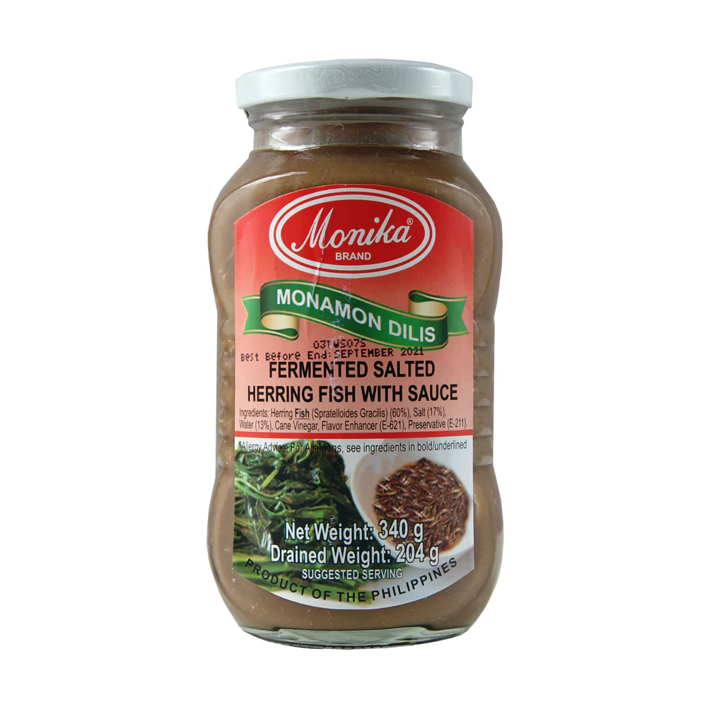 Monika Fermented Salted Herring Fish with Sauce - 340g