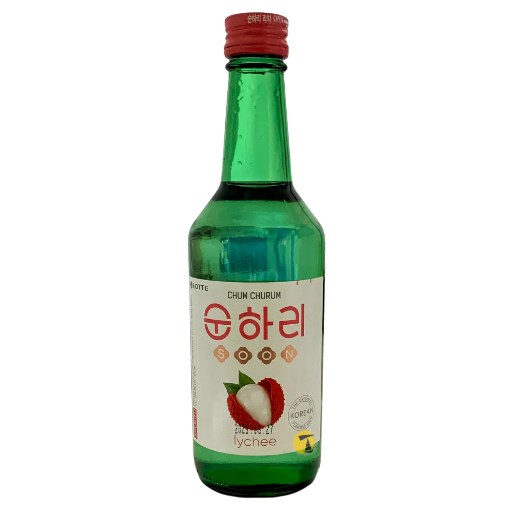 Lotte Chum Churum Lychee Soju - 350ml
