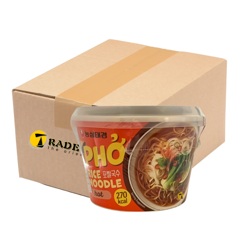 Nong Shim Pho Rice Noodle Bowl - Hot - 6x78.6g